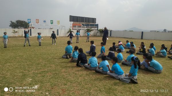 Thematic Activity Term - II Game - Star Jumps (Physical Exercise: Session 1 & 2) - 2023 - pathardi